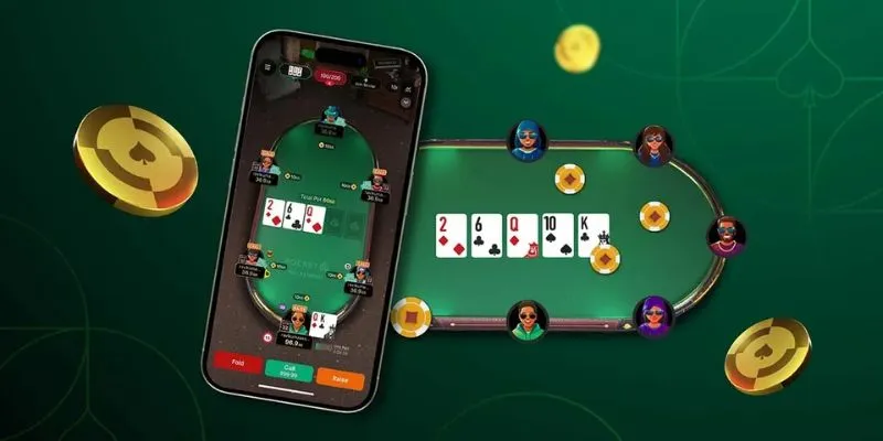 Danh sách có loại bài trong poker 