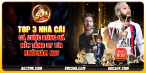 Top 3 nhà cái cá cược bóng đá: Nền tảng uy tín nhất năm nay